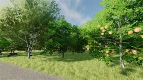 FS22 Fruit Orchard v 2 0 0 0 Placeable Objects Mod für Farming