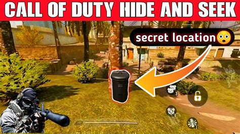 Codm Hide And Seek Game Top Secrect Location In Prop Hunt Crash