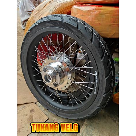 Jual Velg Jari Jari Megapro Ring 17 Tapak Lebar 185 215 Sepaket Plus