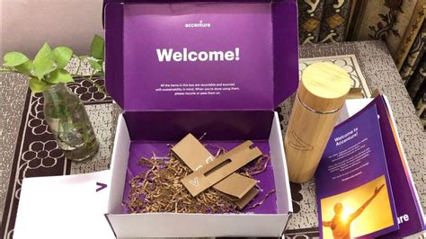 Accenture Welcome Kit 2023 Accenture Onboarding Unboxing YouTube