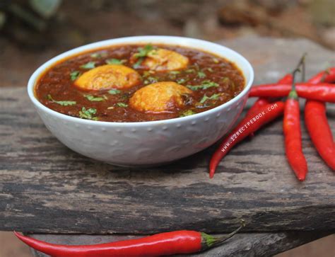 Spicy Egg Masala Recipe Book