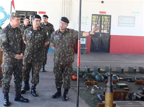 1º RCC Visita do Chefe do Preparo da Força Terrestre