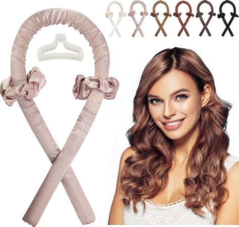 Amazon Heatless Curlers For Long Hair Curling Rod Headband Silk