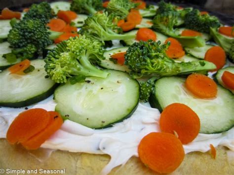 Cool Veggie Pizza Church Cookbook Series Simple And Seasonal