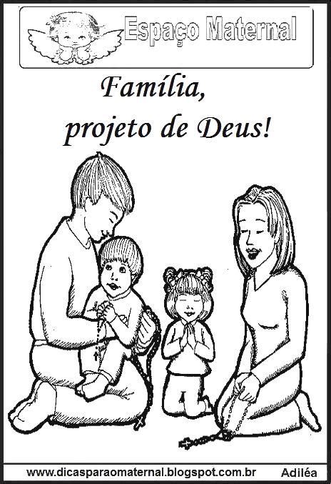 Desenhos De Fam Lias Frases Fam Lia Imprimir E Colorir Espa O Maternal