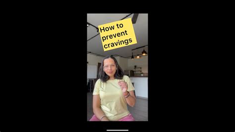 How To Prevent Cravings Youtube