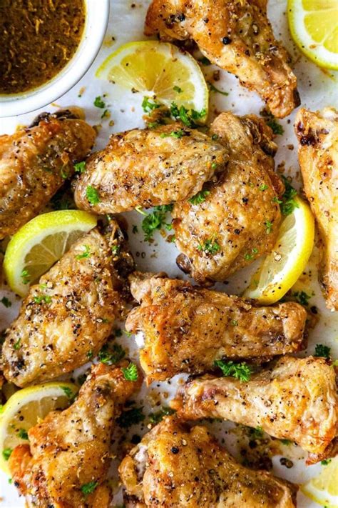 The Best Lemon Pepper Wings Video Foodtasia