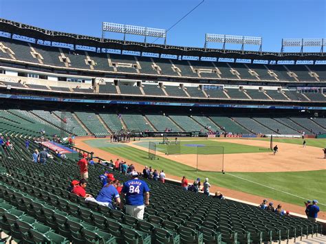 Globe Life Park Interactive Seating Chart Ponasa