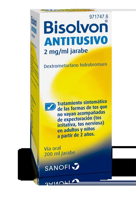 Bisolvon® Antitusivo Tos Seca Antitusivo 2 Años