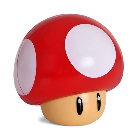 Super Mario Super Lampe De Table Champignon Avec Son Elbenwald