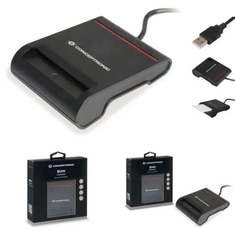 Conceptronic Scr B Smart Id Card Reader Instructions