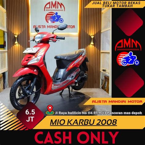 Harga Yamaha Mio Karbu Depok Baru Dan Bekas Rp Rp