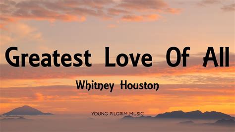 Whitney Houston - Greatest Love Of All (Lyrics) Chords - Chordify