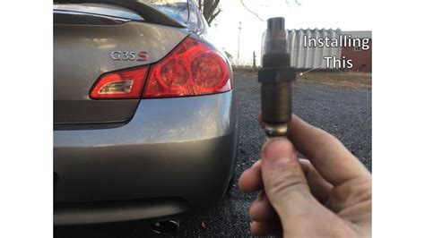 Installing An Upstream O2 Sensor On My G35 Youtube