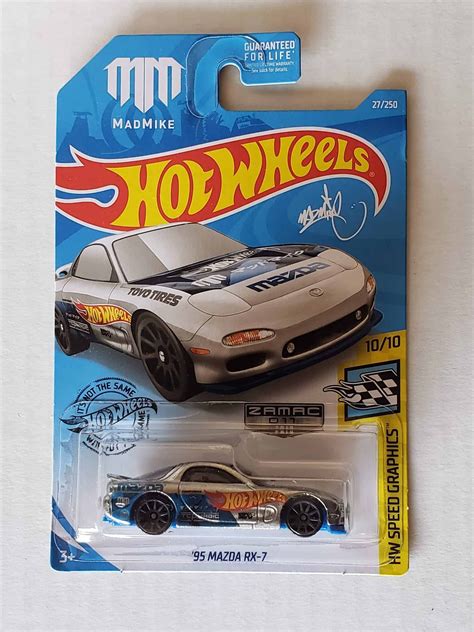 Hot Wheels Hw Speed Graphics Mazda Rx Zamac Fyg At Jtc