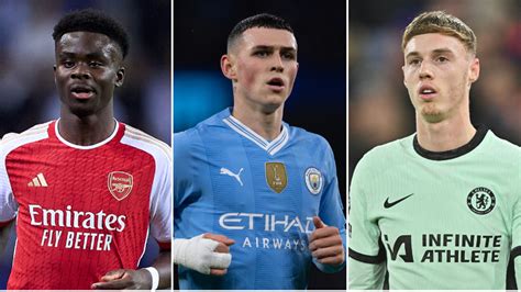 Phil Foden Bukayo Saka And Cole Palmer S Stats Compared And There S A