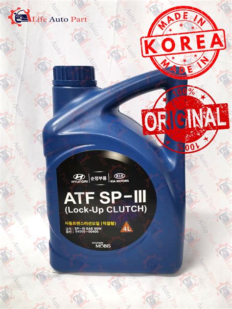 Original Hyundai Atf Automatic Transmission Fluid Atf Sp Sp Lazada