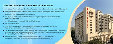 Bombay Hospital Indias Best Speciality Hospital In Mumbai