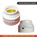 Jual Fitting Keramik E E Pendek Fiting Lampu Plafon Porcelain