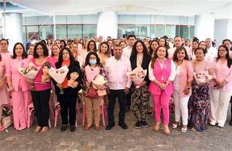 Preside Javier Jiménez conmemoración de la lucha contra el cáncer de