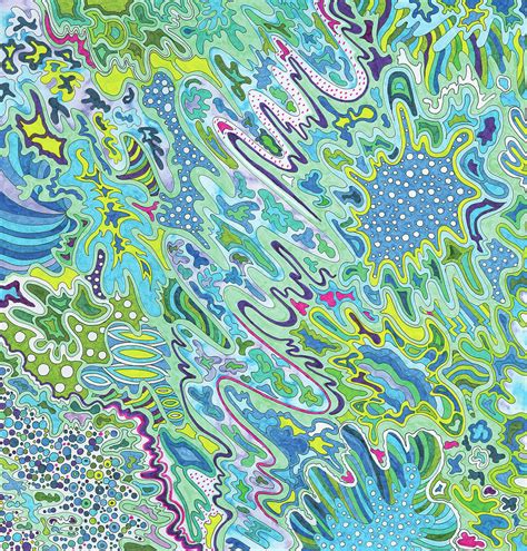 Under The Sea Drawing By Arti Caz Fine Art America