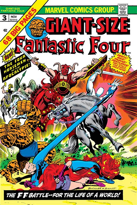 Giant Size Fantastic Four Vol 1 3 Marvel Database Fandom Powered By