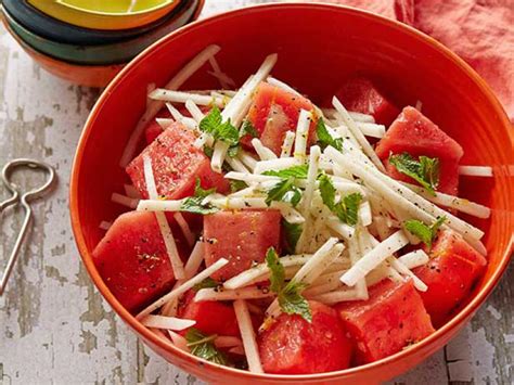 Jicama And Watermelon Salad Recipe Bobby Flay Food Network