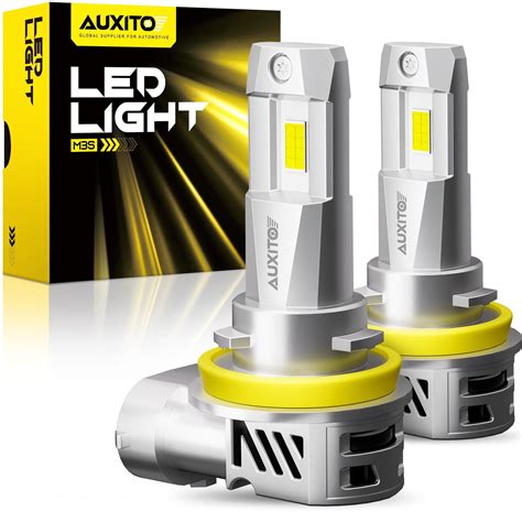 Auxito H H H Led Headlight Bulbs Brightness K Cool White