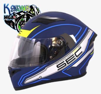 Sec Helmet Blue, HD Png Download - kindpng