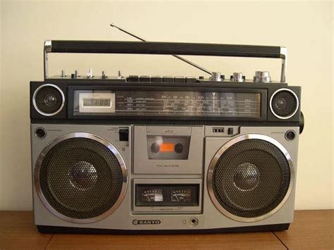 Radiocasetofon Sanyo M9990 Lu Boombox Ghettoblaster Arhiva Okaziiro