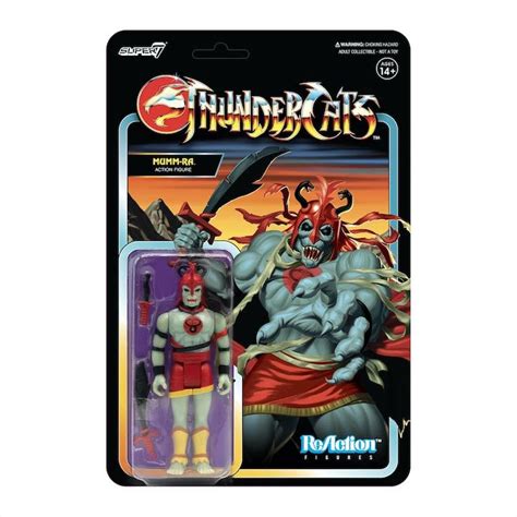 super thundercats lion  mumm ra jackalman toy color reaction