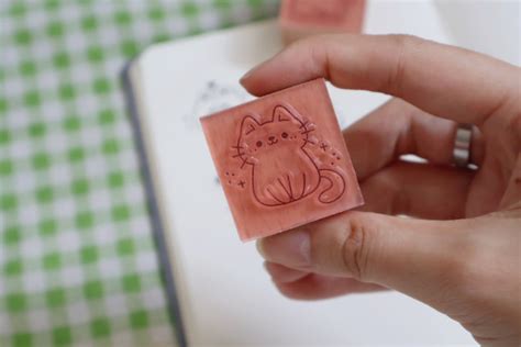 Panda Yoong Rubber Stamp Cat — Stickerrific