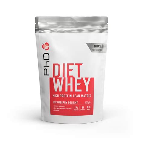 Phd Nutrition Diet Whey Powder Strawberry Delight Flavour Phd