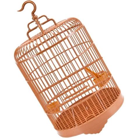 Ajw Cage Oiseaux Ronds Classique De Cm Avec Alimentateur En