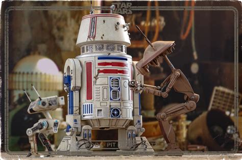 HOT TOYS Let set de droids R D Pit Droid BD Sixth Scale Figures dévoile ses modèles de