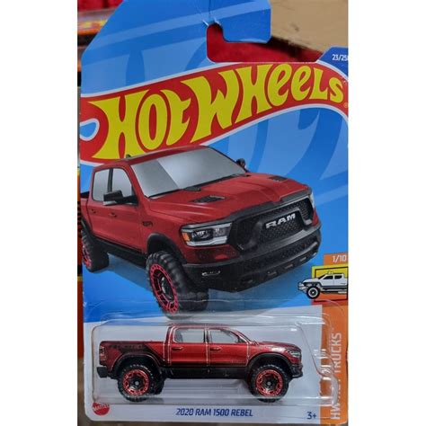 Ram Rebel Hot Wheels Hot Trucks Shopee Brasil