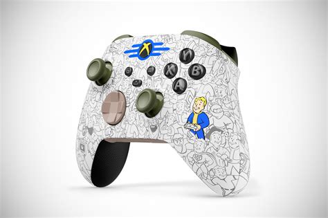 Xbox Wireless Controller Fallout Edition Features Vault Boy Showcasing