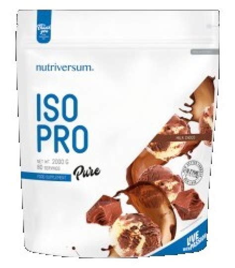 Nutriversum Iso Pro Pure Whey Isolate With N Zyme System 2kg