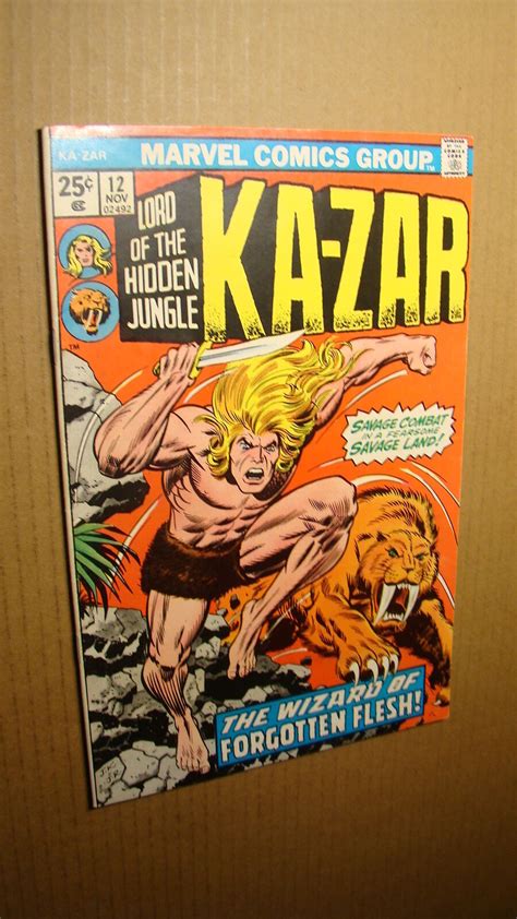 Ka Zar Nice Copy Vs Wizard Forgotten Flesh Savage Land Zabu