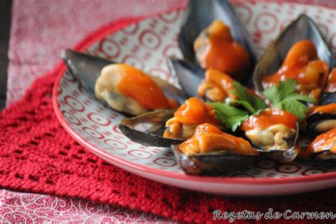 Mejillones En Salsa De Tomate Picante