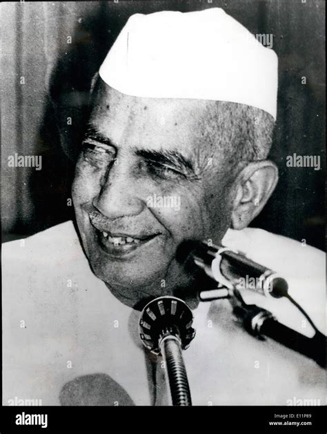 Indias New Prime Minister Charan Singh Hi Res Stock Photography And