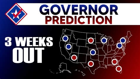 2022 Governors Prediction 3 Weeks Till Election Day Youtube