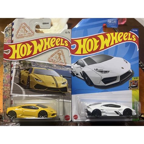 Hot wheels 美版 風火輪藍寶堅尼小牛超級跑車 Lamborghini Huracan LP 蝦皮購物