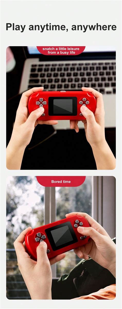 Gc Bit Handheld Game Console Classic Games Mini Portable