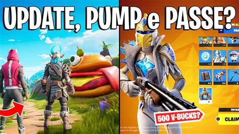 FORTNITE RAIZ UPDATE HORA PASSE DE BATALHA PREÇO e PUMP REMOVIDA