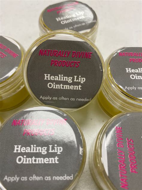 Category Healing Lip Ointments Naturally Divine Products® The