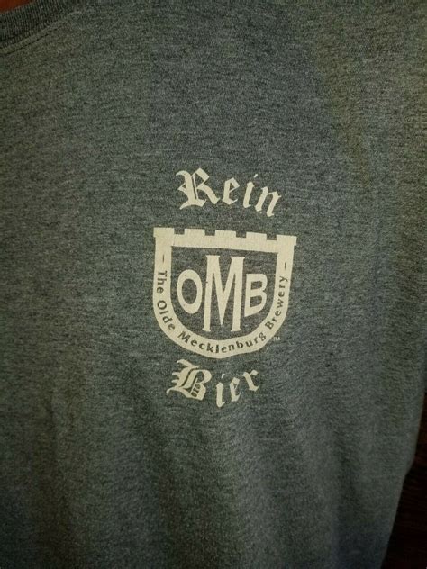 The Olde Mecklenburg Brewery Rein Bier Water Malt Hops Yeast Gray No