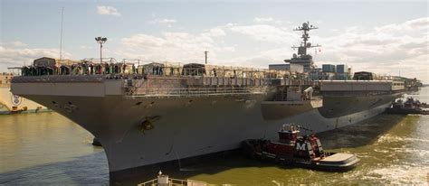 Stennis In Dry Dock