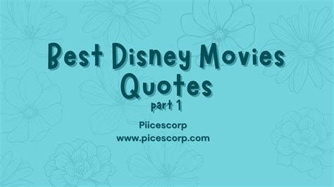 Quotes Disney Movies