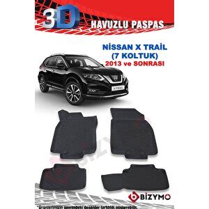 Bizymo Nissan X Trail Koltuk Suv Ve Sonras D Paspas Tak M